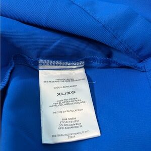 NWT Habit Men's XL UPF40+ Crayfish Creek Short Sleeve River Shirt Lapis Blue